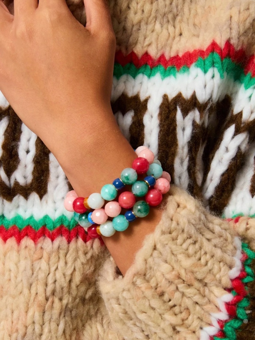 Roxanne Assoulin Authentic The Bright By Nature Bead Bracelet NEW NO TAG (One)